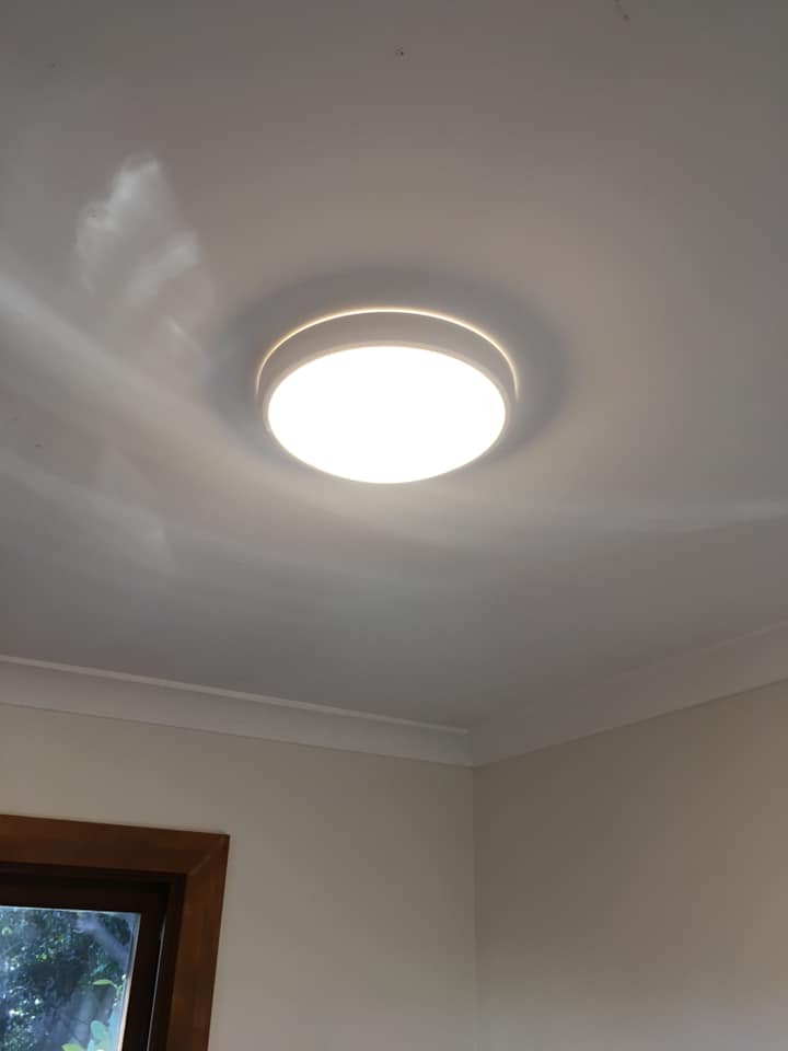 Smart lighting installation with automated schedules in an Inner West home